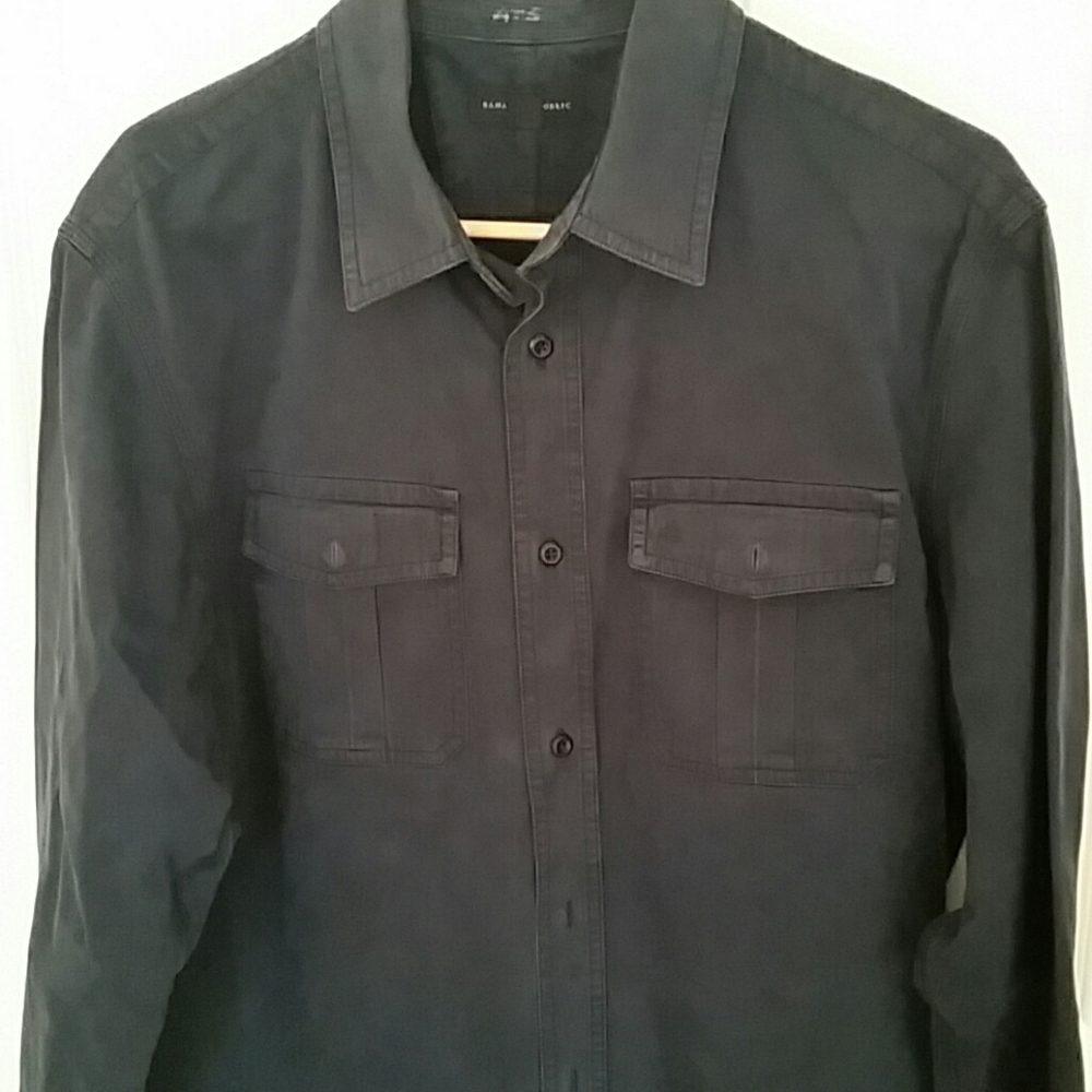 Navy blue shirt from Banana republic